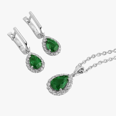 Green Lagoon Jewelry Half Set